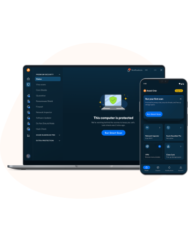 Avast Premium Security: estado, análisis de virus, Core Shields, Ransomware Shield y Firewall en Windows