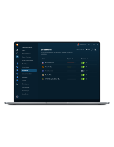Avast Cleanup Premium: Sleep Mode que apaga aplicaciones en segundo plano y de inicio