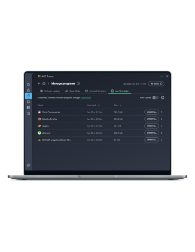 AVG TuneUp: App Uninstaller para quitar programas no deseados por completo